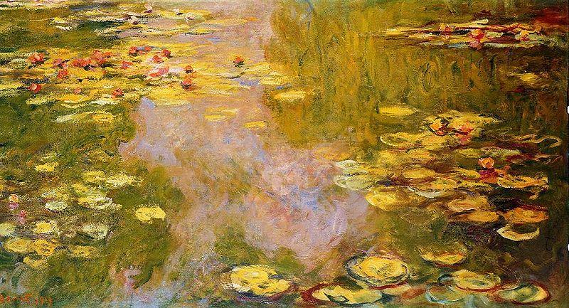 Claude Monet The Water Lily Pond oil painting image